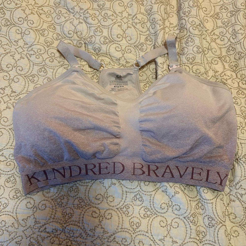 Kindred Bravely Sublime Sports Bra Hands Free Pumping and Nursing Bra